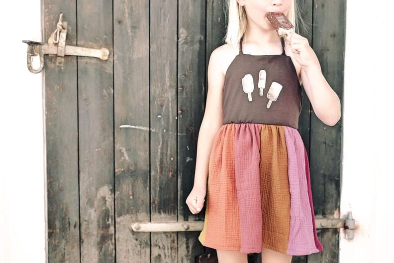 Sommerkleid Neckholder Riviera Kids Gr.92-164 image number 8
