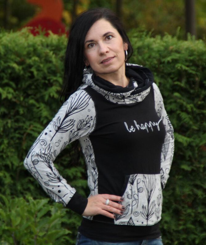 Schnittmuster Hoodie JOLINE XS-XXXL incl. Plotter-Datei image number 9