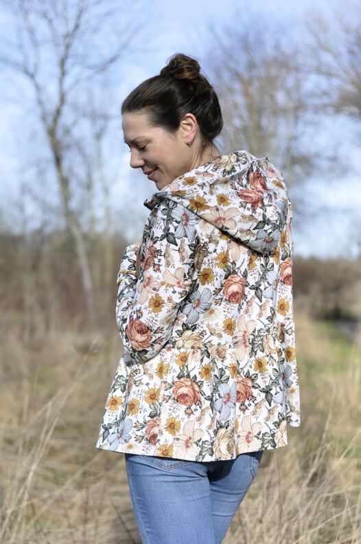*Ladies Sweater Jacket* Volantjacke, Collegejacke image number 10