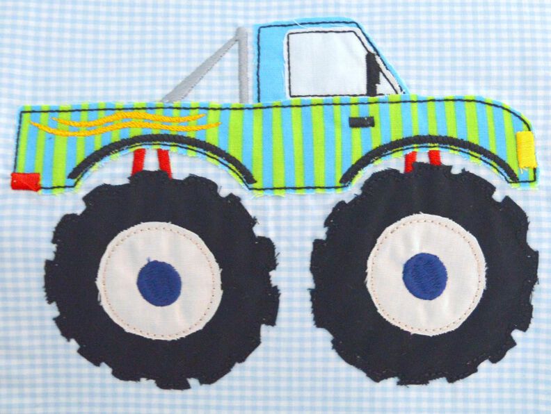 Stickdatei Monster Truck 3 Gr&ouml;&szlig;en image number 2