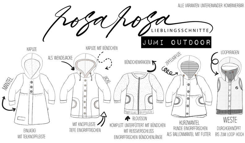 Jumi Outdoor Jacke ♥  74 - 164 inkl. A4/ A0/ Beamerdatei image number 2