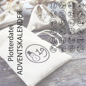 Plotterdatei "Adventskalender