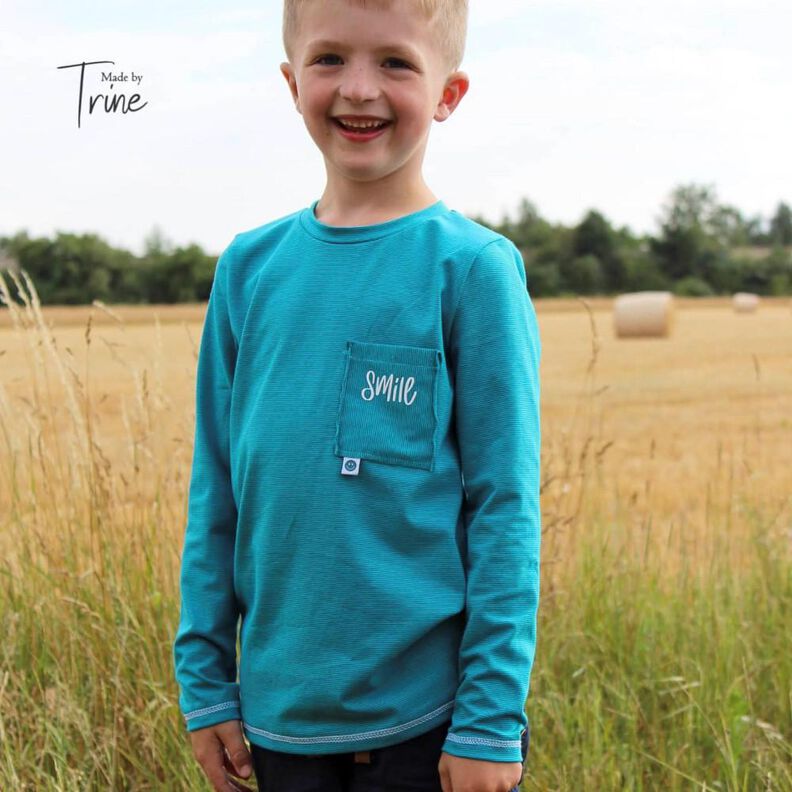 BASICSHIRT "SNORRE" KIDS - Schnittmuster und Anleitung image number 8
