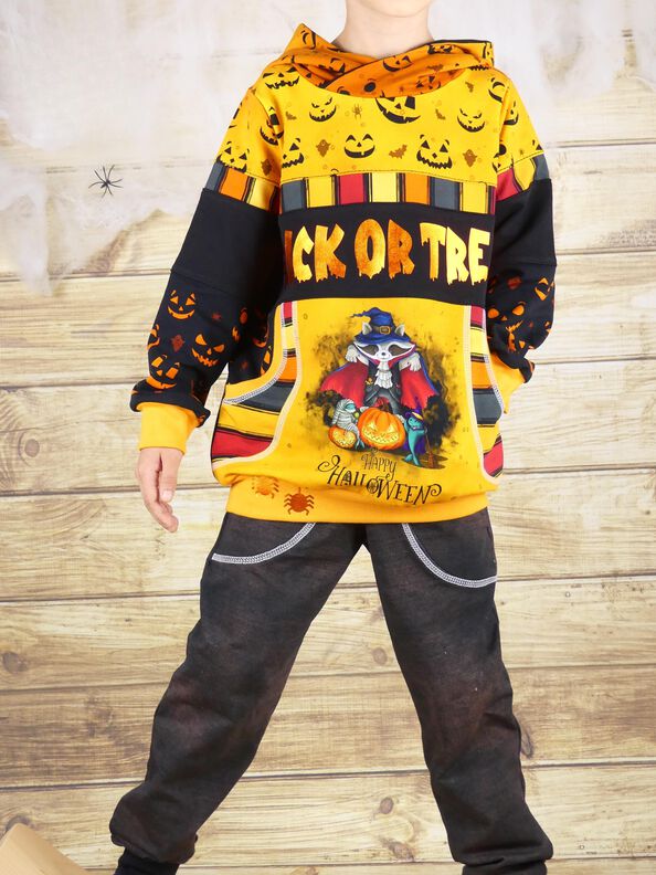 El Comodo Hoodie-Sweatjacke-Hose Kinder unisex Gr. 80 - 158 image number 5