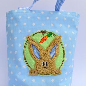 Stickdatei Hase doodle 2er SET 10x10cm