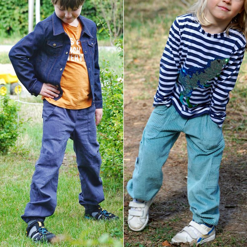 Kinder Cargo Hose Shorts Schlupfhose COCOK ♥ Gr. 110-164 image number 7