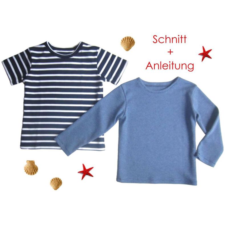 Schnittmuster Kinder T-Shirt 92-128 image number 1