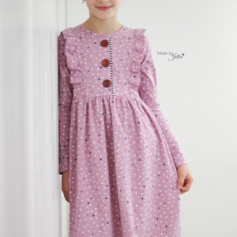 Vintage Dress für JERSEY Gr. 86-164 image number 1