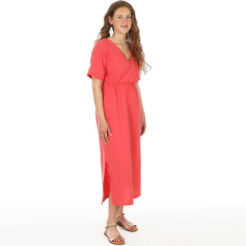 FRAU VITA  - Sommerkleid Wickeloptik  XS-XXL image number 2