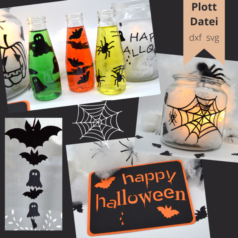 Plotterdatei Halloween SET image number 1