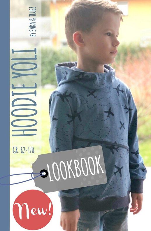 YOLI HOODIE KIDS UNISEX GR. 62-170 image number 6