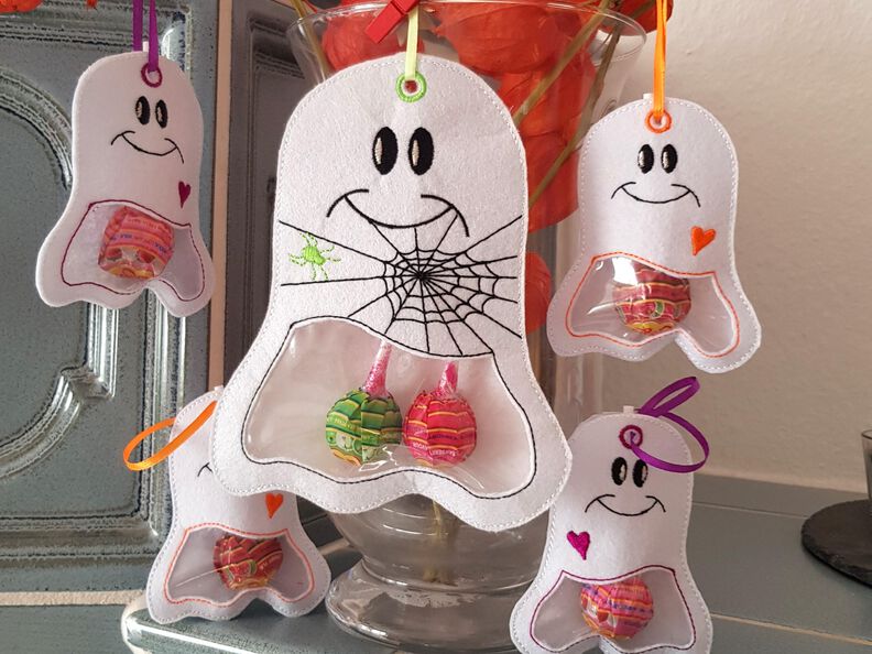 Stickdatei Gespenst Halloween Füllobjekt ITH image number 6