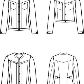 Jacke MAELYS A4, A0+BEAMER