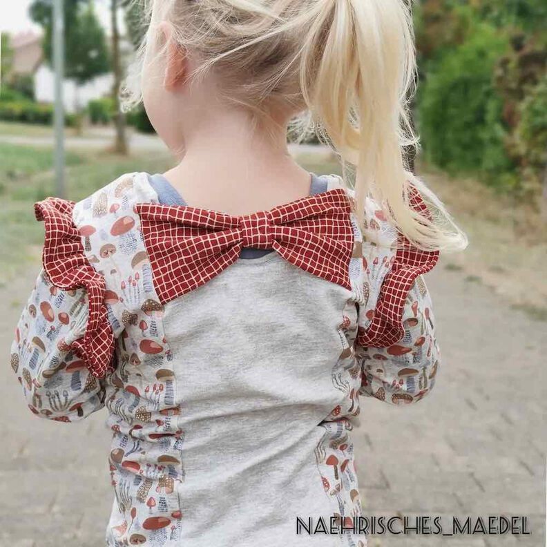 Shirt "LEVKE" Nähanleitung und Schnitt Gr. 110-152 image number 9