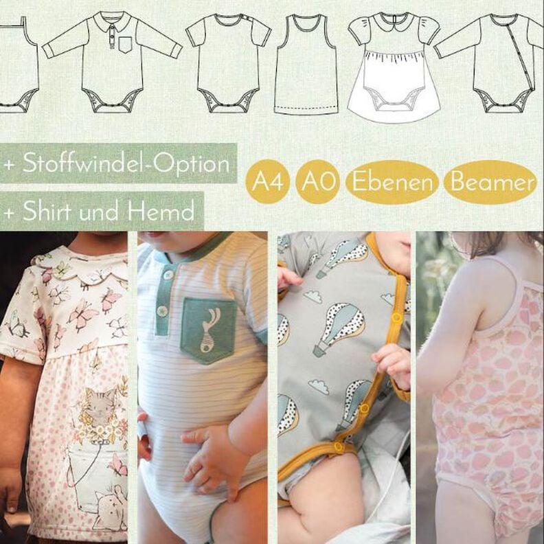 Pusteblume für Jersey: Body für Babys und Kinder image number 1