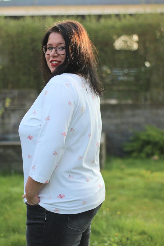 Uboot-Shirt (34-56) MARINA Damen Schnittmuster image number 4
