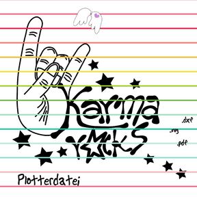 Karma rocks - Plotterdatei