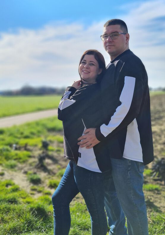 lovely lady & men oversized hoodie Damen & Herren Sweater image number 3
