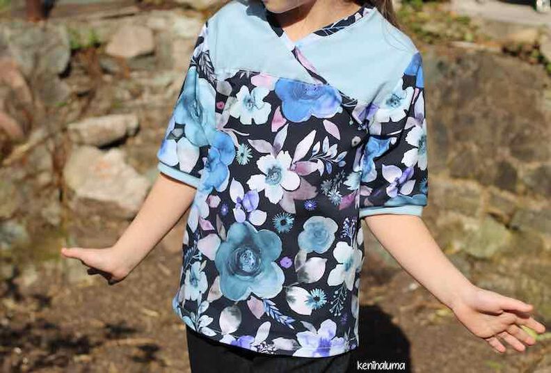 Lang und Kurzarm Shirt "ARIANE" Ebook und Schnitt Gr. 62-104 image number 7