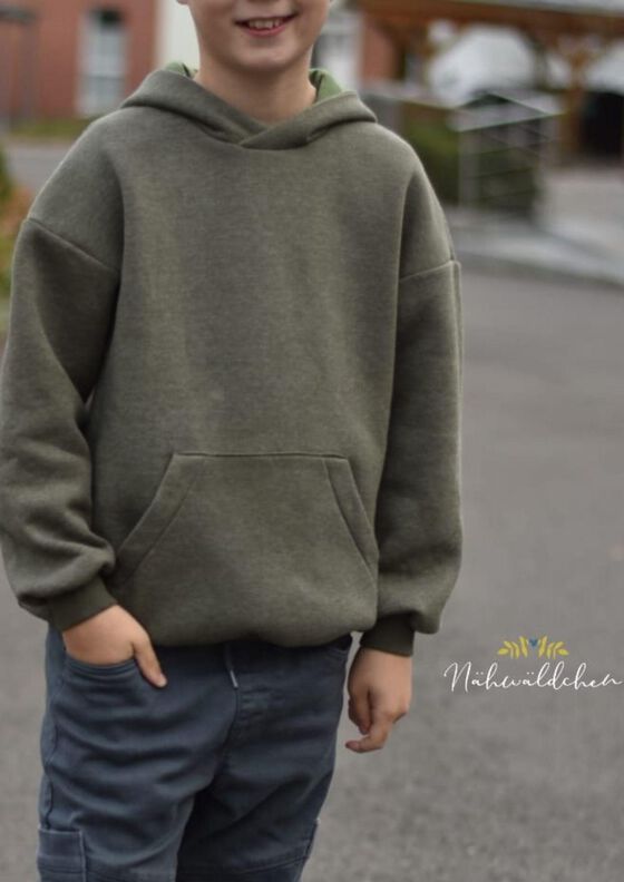 Hoodie Kinder – Schnittmuster Gr. 110-176 – Boston image number 6