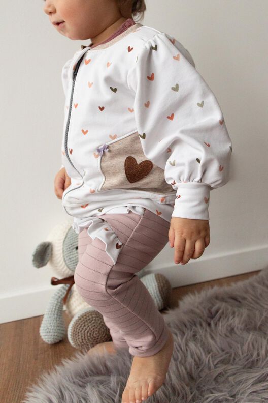 BEAMER + A0 lovely jacket 74-164 Kombi Jacke Weste Cardigan image number 2