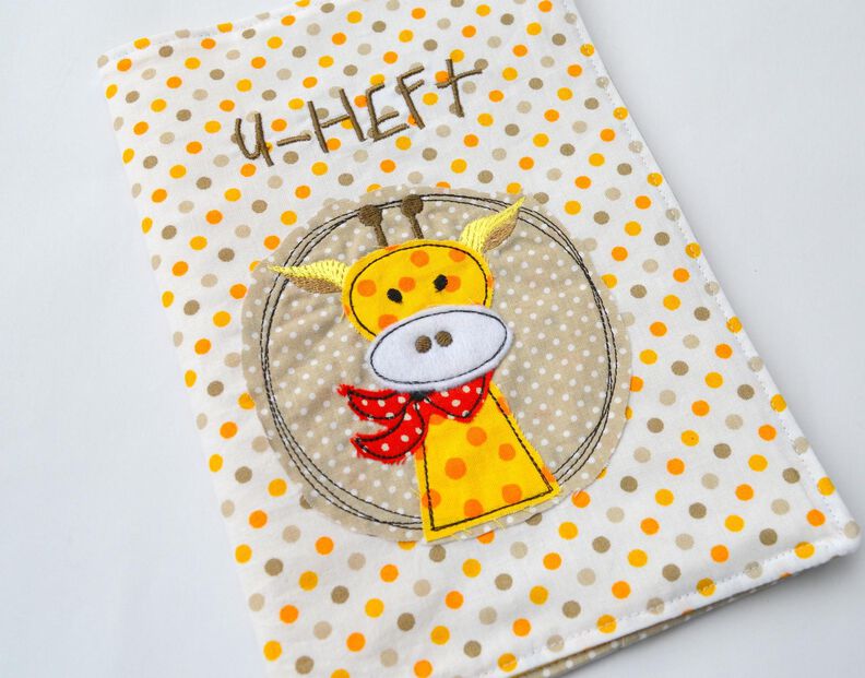 Stickdatei Giraffe doodle 4er SET 10x10cm image number 5