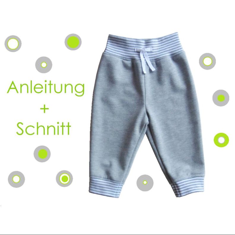 Nähanleitung Jogginghose Babies Kleinkinder 56-104 image number 1