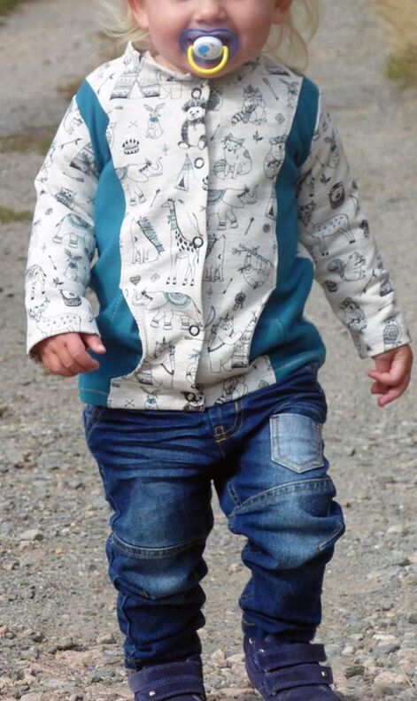 "Signore"kurze Sweatjacke 62 - 146 image number 9