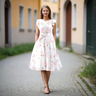 Kleid Monika Gr. 34-54 Schnittmuster thumbnail number 6