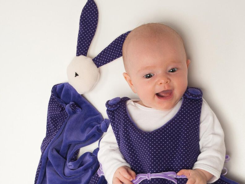 TONDINO Kuscheltier Hase, Schnuffeltuch, Zahntuch image number 4
