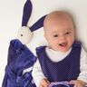 TONDINO Kuscheltier Hase, Schnuffeltuch, Zahntuch thumbnail number 4