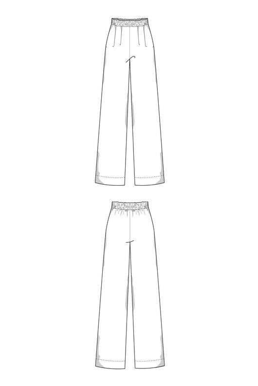 Schnittmuster nach deinen Maßen für eine Stoffhose image number 8