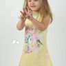Kleid Lieblingsmädchen Gr. 86 - 164 Herzausschnitt Herzrücken Herz Puffärmel thumbnail number 2