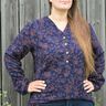 Bluse Hjertemusling Damen Gr. 32-50, Musselin, Leinen. A0 thumbnail number 6