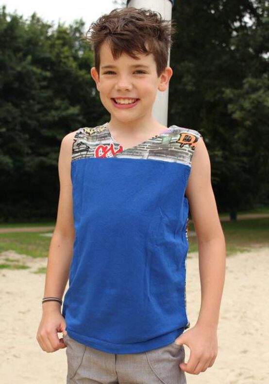 Lang und Kurzarm Shirt "ARIANE" Ebook und Schnitt Gr. 62-104 image number 9