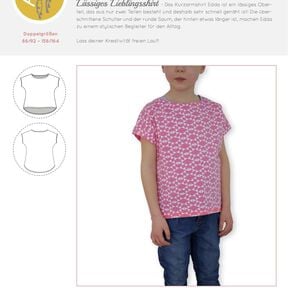 ebook Kurzarmshirt Edda für Kids und Teens  ebook Kurzarmshirt Edda für Kids und Teens