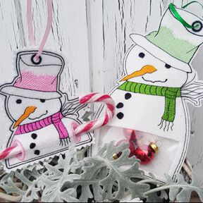 Stickdatei Schneemann F&uuml;llobjekt ITH