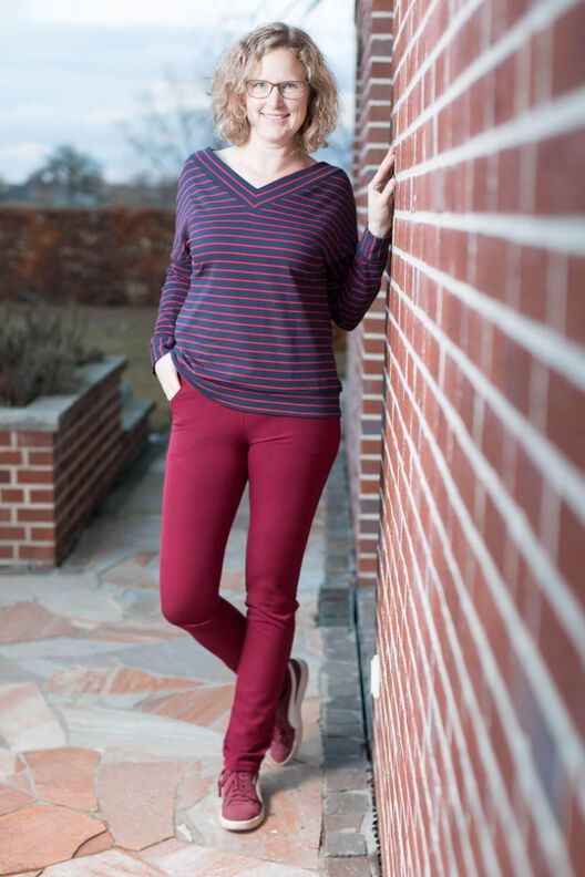 Jeggings Granat de image number 10