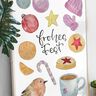 Plotterdateien & Printables Set "Frohe Weihnachten Aquarell" thumbnail number 10