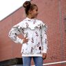 Sweater Hoodie Kleid Wellenzauber (Gr. 86 - 152) thumbnail number 2