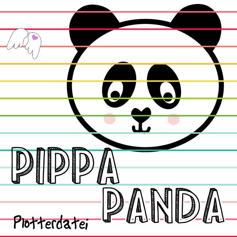 Plotterdatei Pippa Panda image number 1
