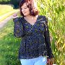 Bluse ALOE (34-46) Schnittmuster Schößchenbluse thumbnail number 1