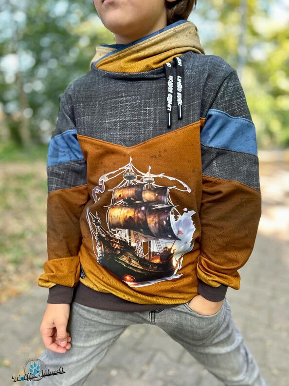 Ebook Hoodie / Kleid Soukie Kids Gr.92-164 image number 8