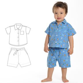 TOM Hemd und NOAH Hose Schnittmuster Baby-Kinder Set