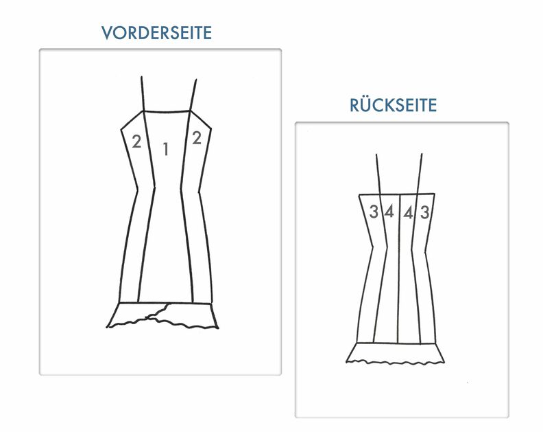Kleid Bonnie Nähanleitung und Schnittmuster Gr. XS-L image number 5