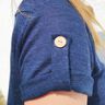 "Summer Blues" eine Bluse mit raffinierter Raffung, 32-46 thumbnail number 2