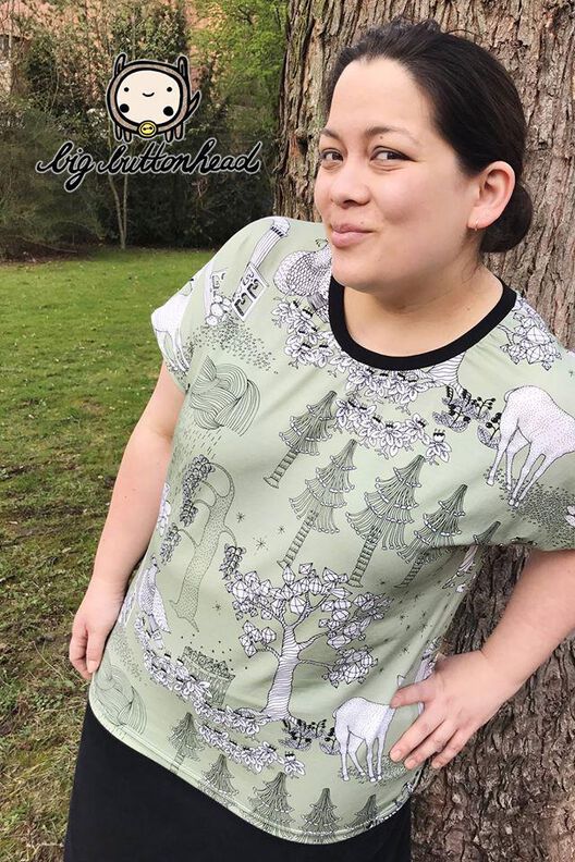 Pinia: Fledermausshirt für Damen Gr. 32 – 54 image number 4
