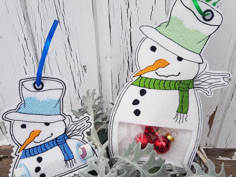 Stickdatei Schneemann F&uuml;llobjekt ITH image number 4