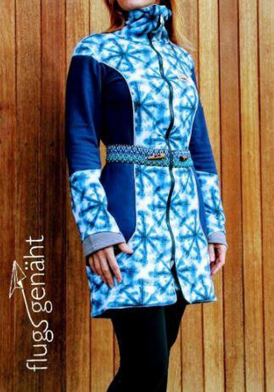 Ebook/Nähanleitung Sweat-Jacke MAVINNY Damen Gr. 32-48 image number 6