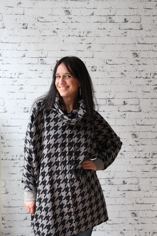 Finas Poncho Schnittmuster & Nähanleitung Damen S - XL image number 3
